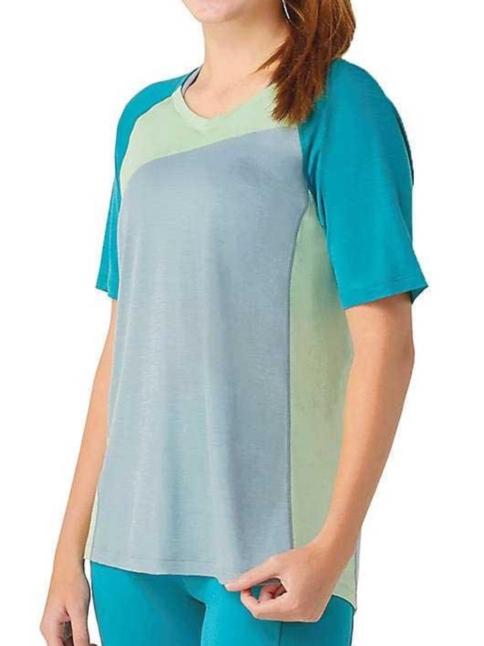 SMARTWOOL WOMEN'S MERINO SPORT 120 MOUNTAIN BIKE SS TEE SIZE L